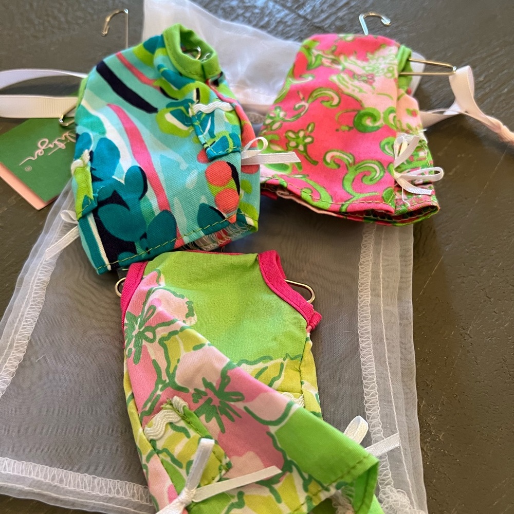 Lilly Pulitzer oh shift ornaments